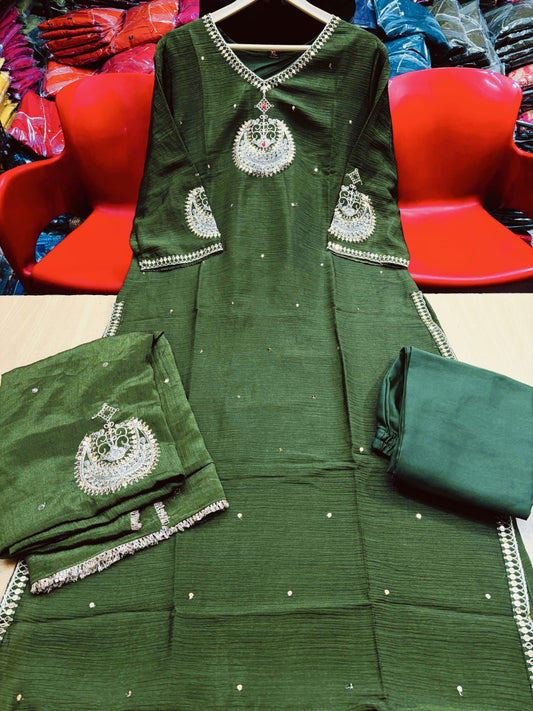 Chinon with attached lining